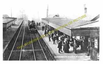 Cowdenbeath Railway Station Photo. Halbeath to Lochgelly and Kelty Lines. (1)