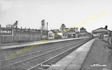 Cowley Railway Station Photo. West Drayton - Uxbridge. Great Western Railway (7)
