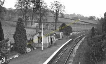 Cradoc Railway Station Photo. Brecon - Aberbran. Devynock and Cray Line. (3)