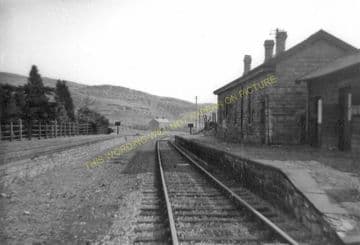Craig y Nos Railway Station Photo. Penwyllt. Colbren - Cray. Neath & Brecon. (6)
