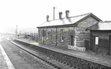 Craig y Nos Railway Station Photo. Penwyllt. Colbren - Cray. Neath & Brecon. (7)