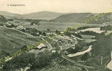 Craigellachie Railway Station Photo. Dufftwon to Dandaleith and Aberlour. (15)