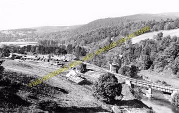 Craigellachie Railway Station Photo. Dufftwon to Dandaleith and Aberlour. (4)