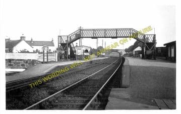 Craigo Railway Station Photo. Marykirk to Dubton and Montrose Lines. (1).