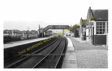 Crail Railway Station Photo. Anstruther - Kingbarns. Elie to Boarhills Line. (3).