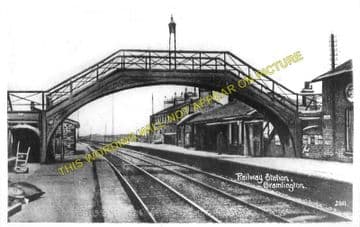 Cramlington Railway Station Photo. Annitsford - Plessey. Morpeth Line. (1)