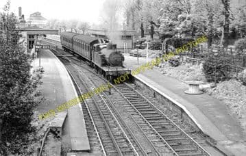 Cranley Gardens Railway Station Photo. Highgate - Muswell Hill. GNR. (2)