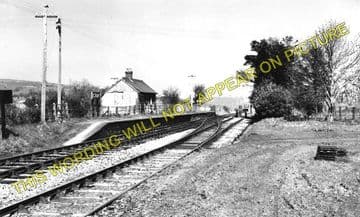 Cray Railway Station Photo. Colbren - Devynock & Sennybridge. Neath & Brecon (1)