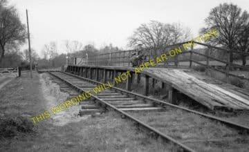 Crew Green Railway Station Photo. Kinnerley - Criggion. Shropshire & Mont. (1)..