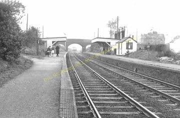 Croft Railway Station Photo. Narborough - Elmesthorpe. Leicester to Nuneaton (5)