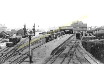 Cromer Beach Railway Station Photo. Sheringham Line. M&GNR. (17)