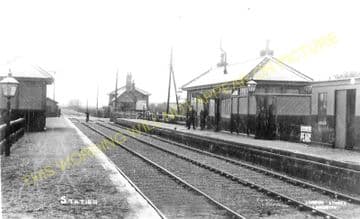 Crow Park Railway Station Photo. Dukeries - Carlton-on-Trent. Retford Line. (1)