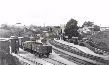 Crymmych Arms Railway Station Photo. Glogue - Boncath. Whitland to Cardigan. (11).
