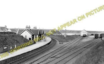 Cullen Railway Station Photo. Portknockie - Tochieneal. Buckie to Portsoy. (1)