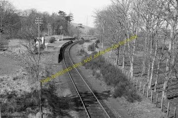 Culrain Railway Station Photo. Bonar Bridge - Invershin. Tain to Lairg Line. (2)
