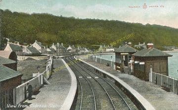 Culross Railway Station Photo. Torryburn - Kincardine. Dunfermline to Alloa. (3)
