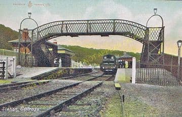 Culross Railway Station Photo. Torryburn - Kincardine. Dunfermline to Alloa. (6)
