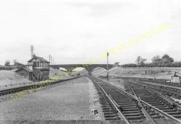 Culworth Railway Station Photo. Helmdon - Woodford & Hinton. Great Central. (8)