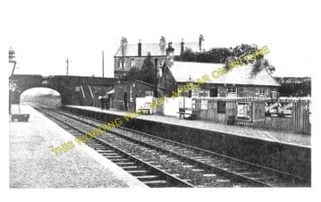 Cumbernauld Railway Station Photo. Glenboig - Bonnybridge. Caledonian Rly. (1)