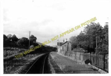 Cynghordy Railway Station Photo. Llanwrtyd Wells - Llandovery. Builth Line. (4)