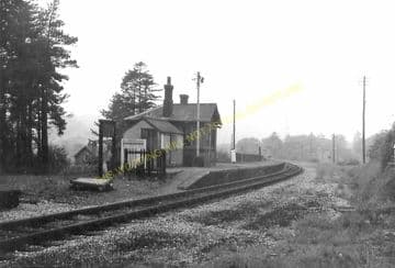 Cynghordy Railway Station Photo. Llanwrtyd Wells - Llandovery. Builth Line. (5)