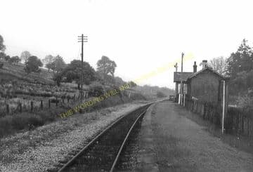 Cynghordy Railway Station Photo. Llanwrtyd Wells - Llandovery. Builth Line. (7).