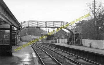 Dailly Railway Station Photo. Killochan - Kilkerran. Girvan to Maybole Line. (1)..