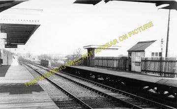 Daventry Railway Station Photo. Weedon - Braunston. Busworth to Rugby. (1)..