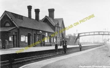 Daybrook Railway Station Photo. Bulwell to Sherwood and Gedling Lines. GNR. (1)..