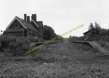 Daybrook Railway Station Photo. Bulwell to Sherwood and Gedling Lines. GNR. (6)