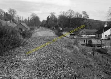 Dee Street Railway Station Photo. Banchory - Glassel. Craithes to Torphins. (4)