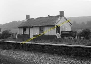 Derry Ormond Railway Station Photo. Lampeter - Llangybi. Tregaron Line. GWR. (5)