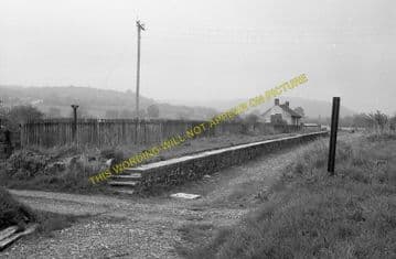 Derry Ormond Railway Station Photo. Lampeter - Llangybi. Tregaron Line. GWR. (6)