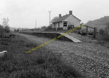 Derry Ormond Railway Station Photo. Lampeter - Llangybi. Tregaron Line. GWR. (9)