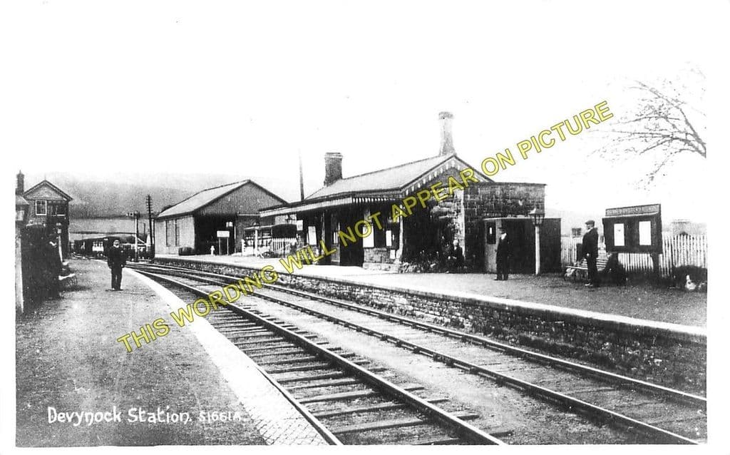 Colbren Neath & Brecon Cray Railway Station Photo 2 Devynock & Sennybridge 