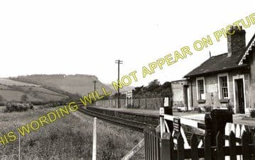 Dolwen Railway Station Photo. Llanidloes - Llandinam. Moat Lane Jct. Line. (1)