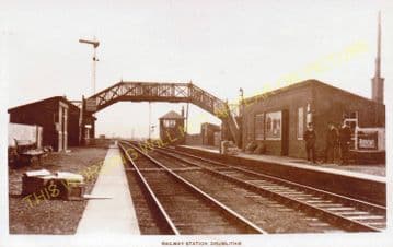 Drumlithie Railway Station Photo. Fordoun - Carmount. Stonehaven Line. (3)