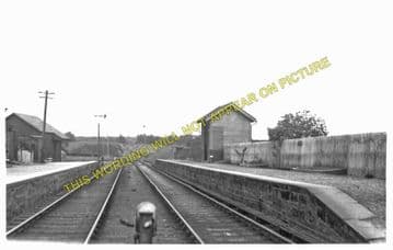 Drymen Railway Station Photo. Gartness - Caldavan. Balloch Line. NBR. (1)..