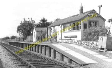 Drysllwyn Railway Station Photo. Llanarthney - Golden Grove. Carmarthen Line (2)