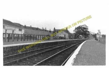 Dufftown Railway Station Photo. Craigellachie - Drummuir. Keith Line. GNoSR. (1).