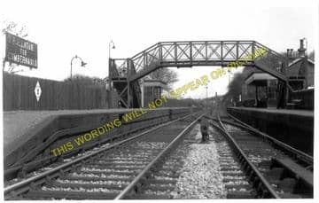 Dullatur Railway Station Photo. Castlecary - Croy. Falkirk to Lenzie Line. (1)