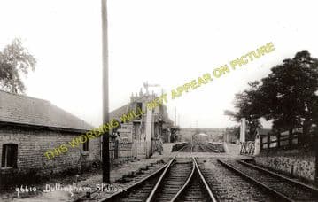 Dullingham Railway Station Photo. Newmarket - Six Mile Bottom. (3)