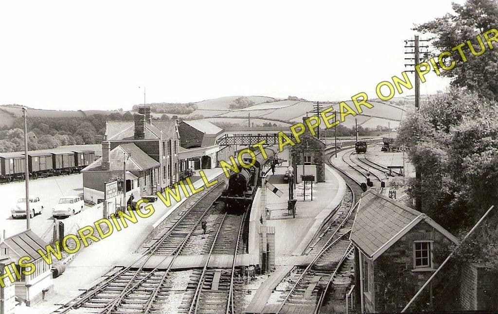 East Anstey to Bampton and Morebath Lines. Dulverton Railway Station Photo 8