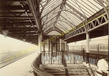 Dumbarton Central Railway Station Photo. Dumbarton & Balloch Joint Railway. (3)
