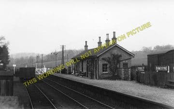 Dumgoyne Railway Station Photo. Killearn - Blanefield. Balfron to Campsie. (1)