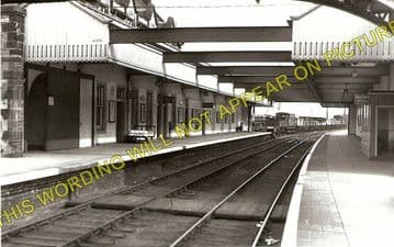 Dunbar Railway Station Photo. Innerwick - East Linton. North British Railway (1).