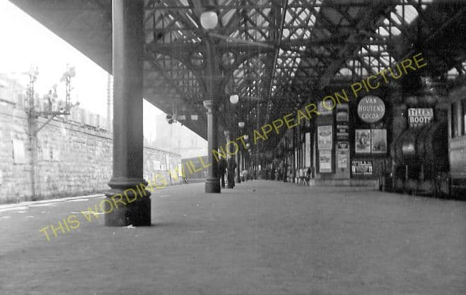Dundee Tay Bridge Railway Station Photo. Wormit Line. North British Railway. (1)