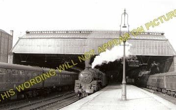 Dundee West Railway Station Photo. Caledonian Railway. (1)..