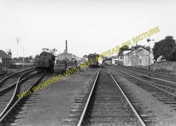 Duns Railway Station Photo. Marchmont - Edrom. St. Boswells to Reston Line. (1)