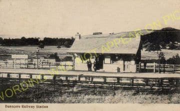 Dunscore Railway Station Photo. Stepford - Crossford. Dumfries to Moniave. (4)
